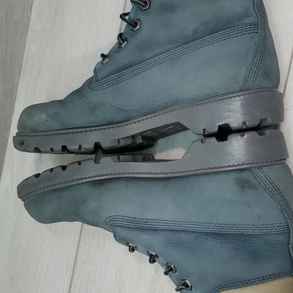 Timberland Womens Premium 6-inch 20377 Outdoor Leather Boots shoes sz 6.5 - Picture 7 of 14